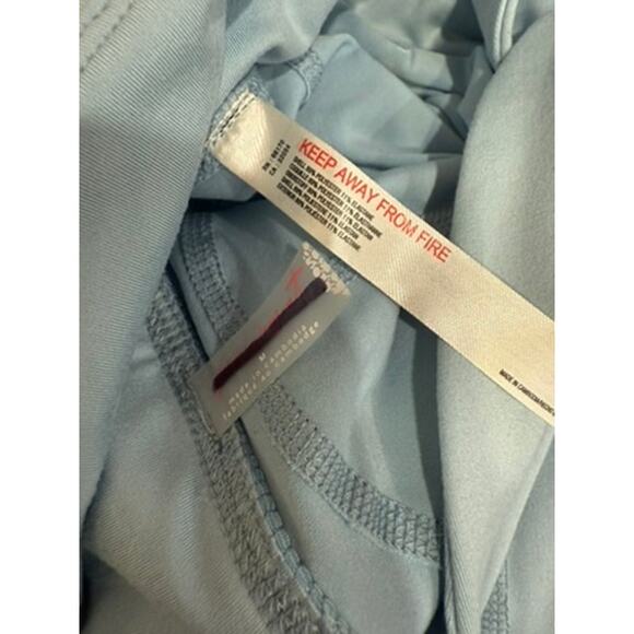 Free People High-Rise Ankle Breathe Deeper Leggings Blue Pearl Size Medium NWT - Picture 6 of 8